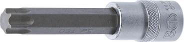BGS Bit-Einsatz T60 T-Profil (für Torx) Länge 100 mm Antrieb Innenvierkant 12,5 mm (1/2") 4476